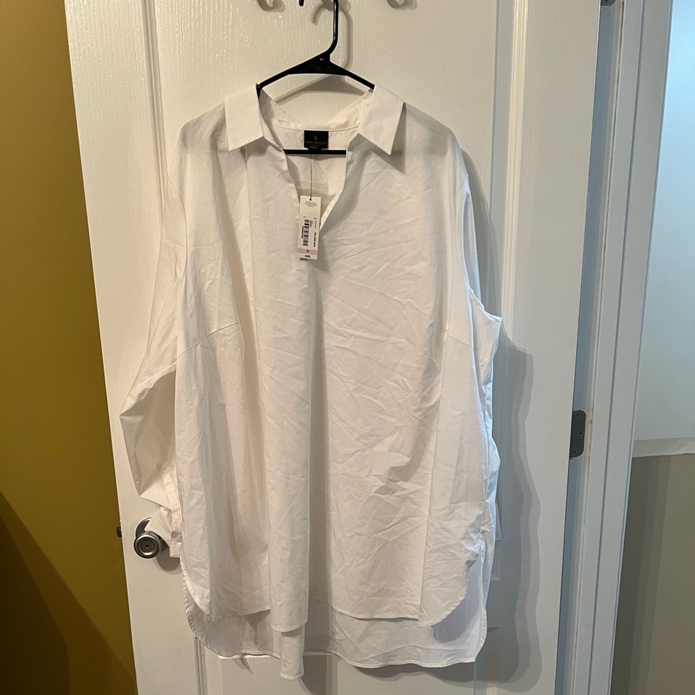 NWT Worthington tunic. White size 3x